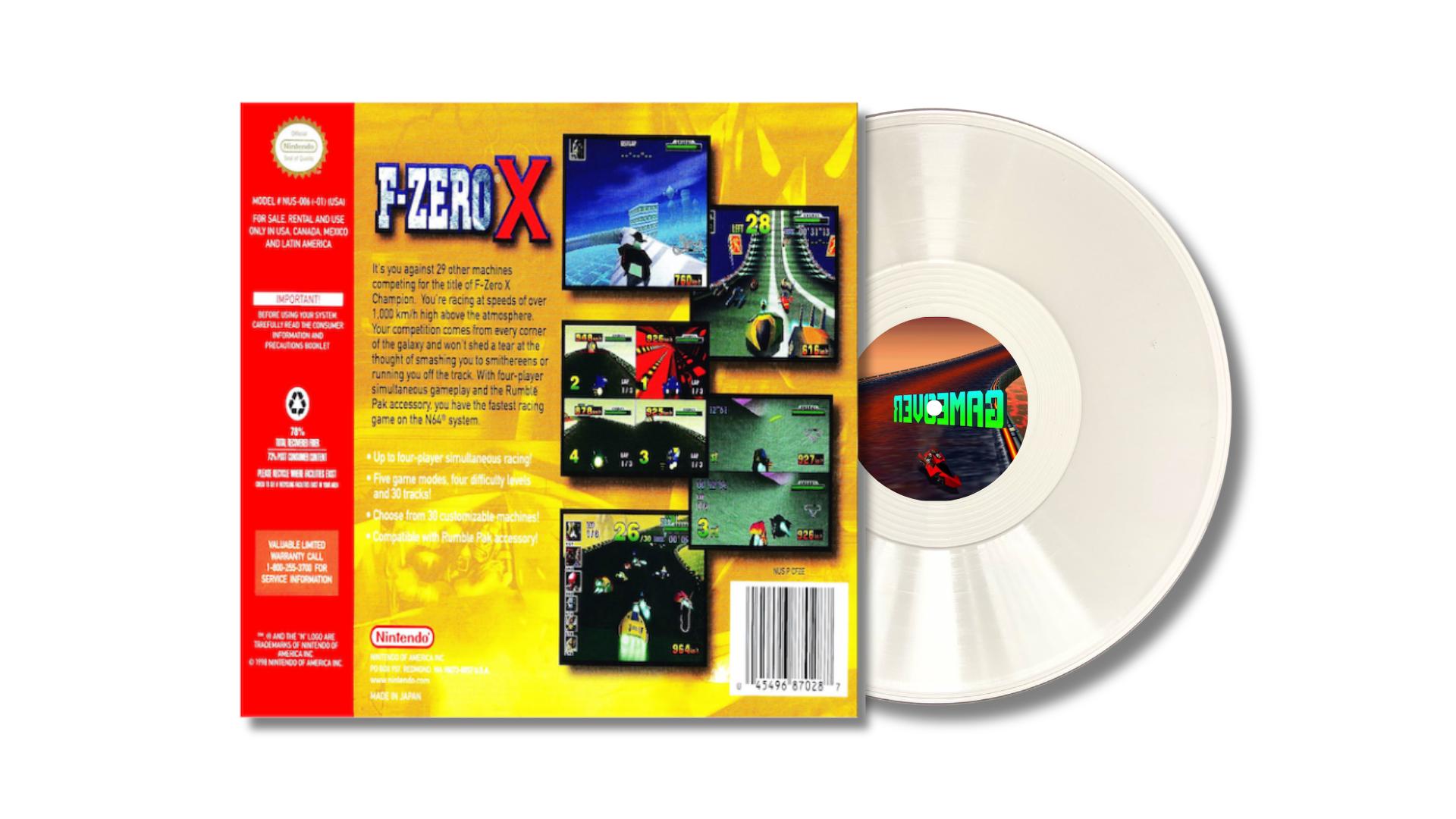 F Zero X Nintendo N64 Soundtrack Vinyl Record - Etsy
