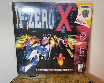 F Zero X Nintendo N64 Soundtrack Vinyl Record - Etsy