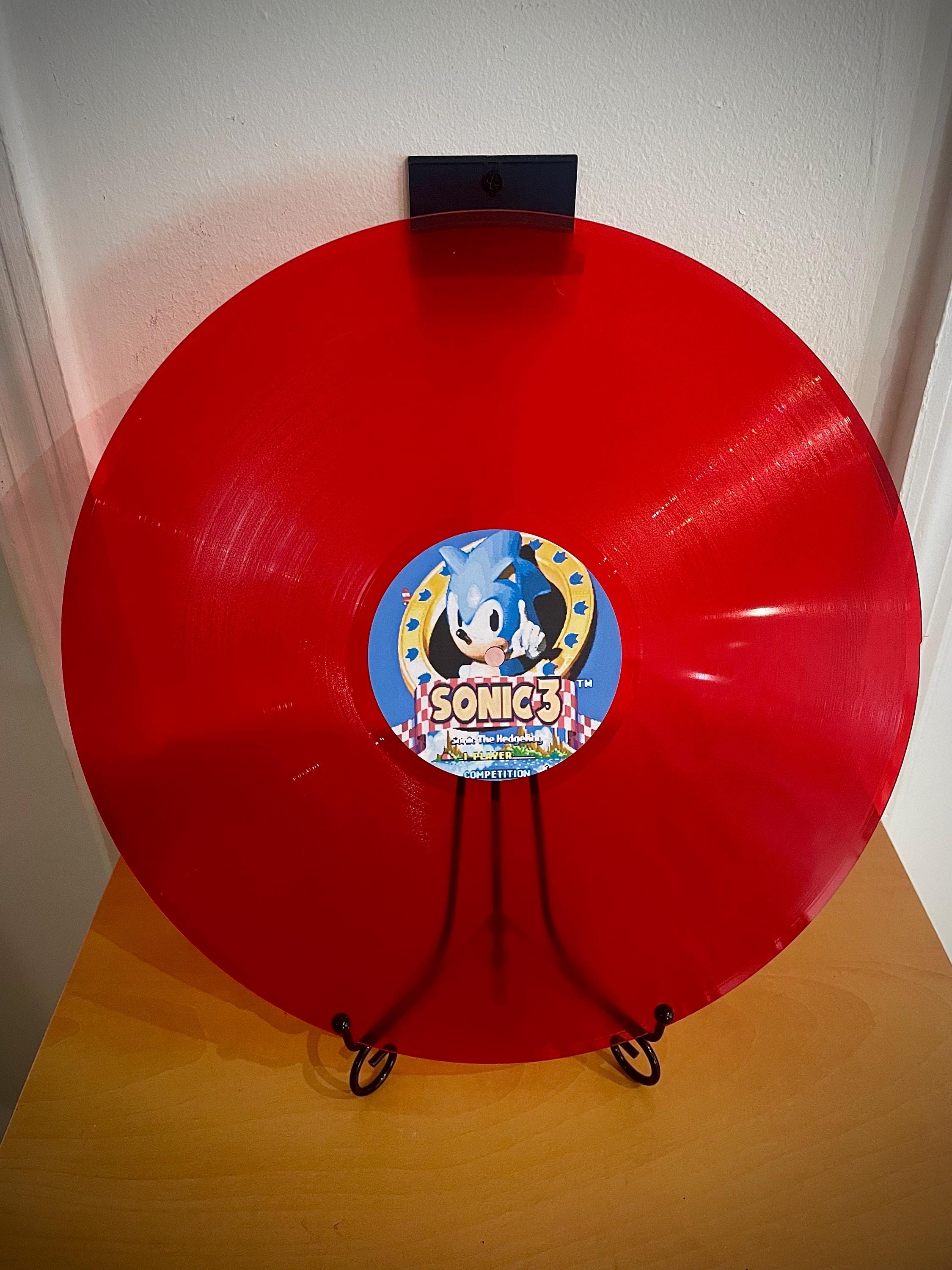 Sonic the Hedgehog 3 Sega Genesis Soundtrack “knuckles Red Variant