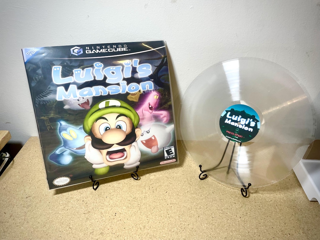 Luigi's Mansion Nintendo Gamecube Soundtrack Vinyl Record