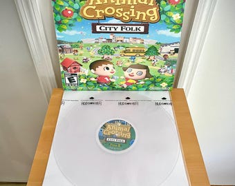 Disco de vinilo de la banda sonora de Animal Crossing City Folk