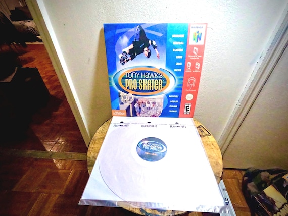 Tony Hawk Pro Skater 1 Nintendo N64 Soundtrack Vinyl Record - Etsy