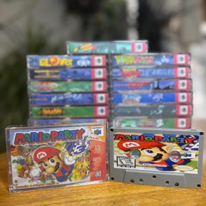 Mario Party Nintendo N64 Soundtrack Cassette Tape