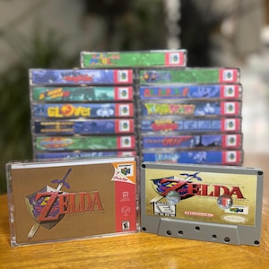Zelda Ocarina of Time Nintendo N64 Soundtrack Cassette Tape