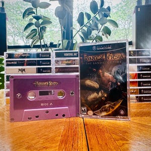 Prince of Persia Sands of Time GameCube Soundtrack Cassette Tape