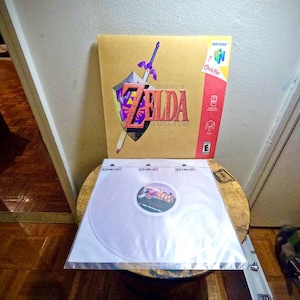 Zelda Split BOTW/TOTK Nintendo Soundtrack Vinyl Record - Etsy