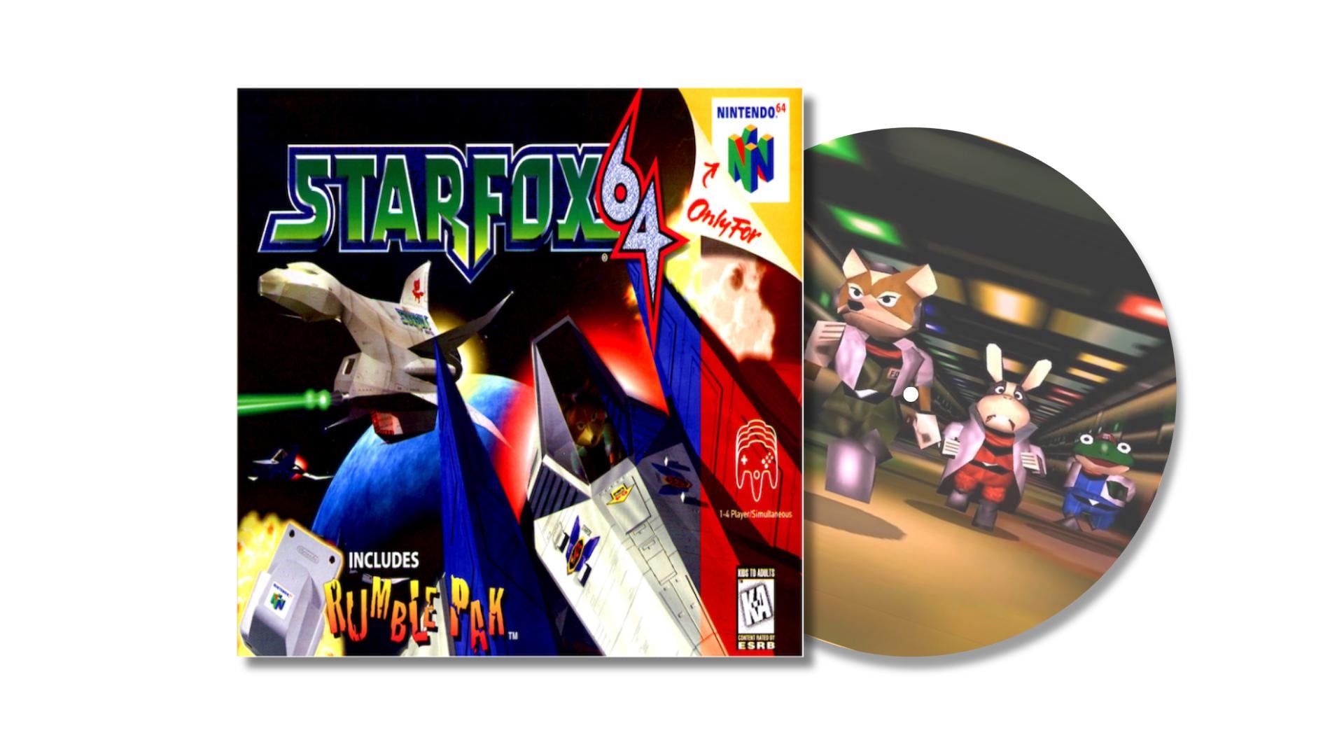 Starfox 64 Nintendo N64 Soundtrack Vinyl Record Picture Disc - Etsy