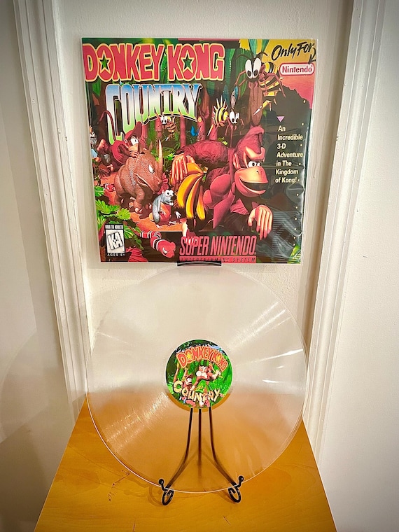 Donkey Kong Country Super Nintendo SNES Soundtrack Vinyl Record - Etsy