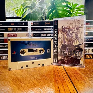 Final Fantasy IV PS1 Soundtrack Cassette Tape