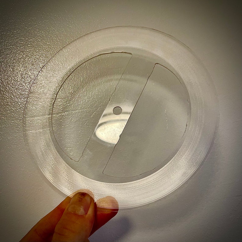 Custom Made Lathe Cut Vinyl Record 7/12 33/45 Rpm Your Music on A