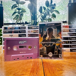 007 Agent Under Fire GameCube Soundtrack Cassette Tape