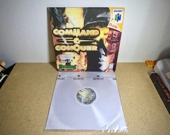 Command & Conquer Nintendo N64 Soundtrack Vinyl Record - Etsy