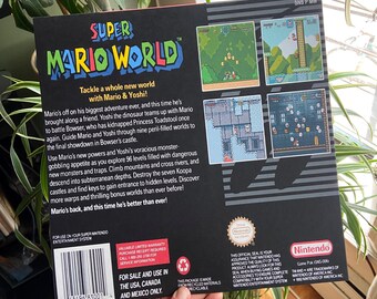Super Mario World Nintendo Soundtrack Vinyl Record - Etsy