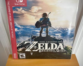 Zelda Split BOTW/TOTK Nintendo Soundtrack Vinyl Record - Etsy