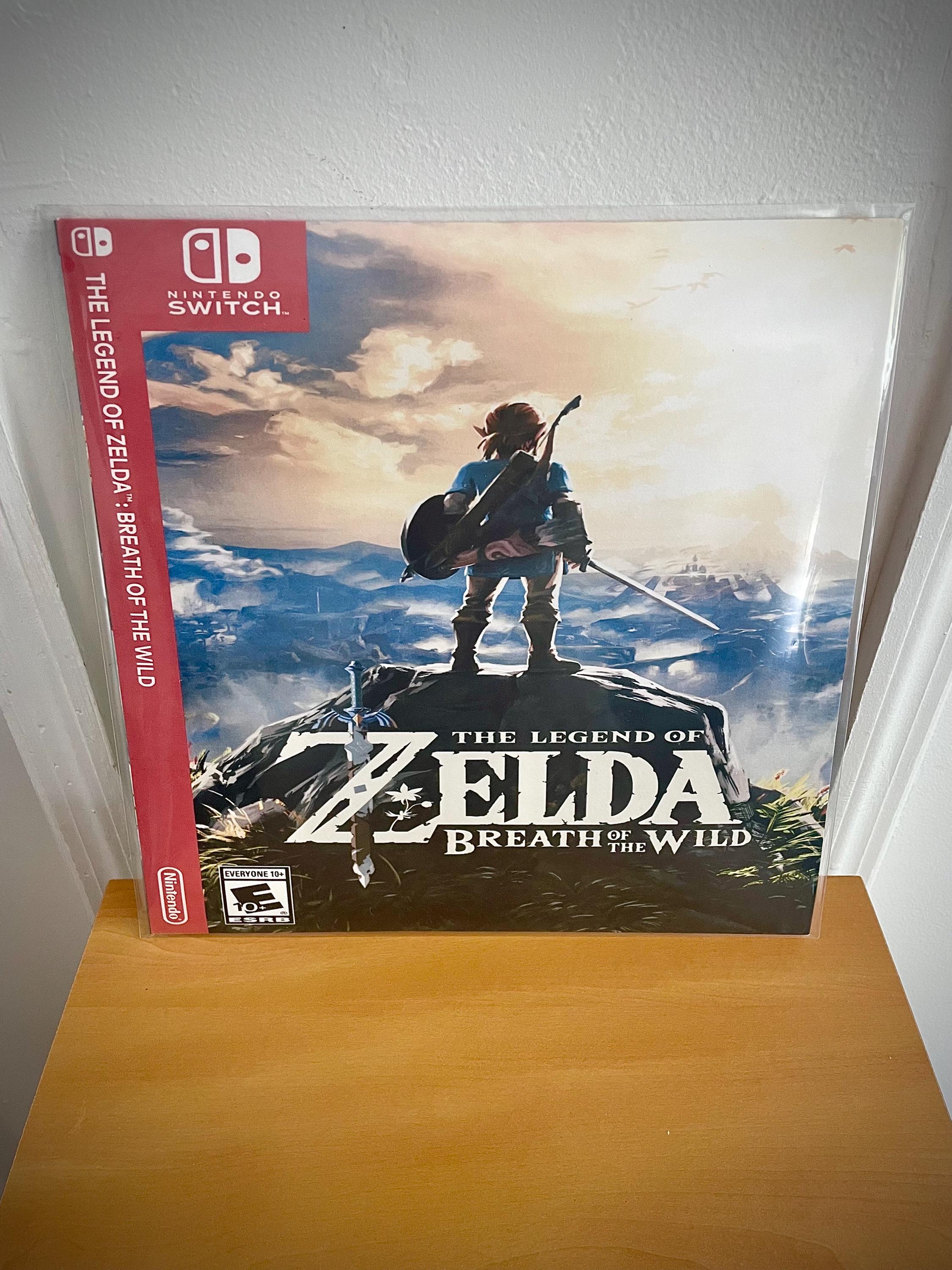 Zelda Split BOTW/TOTK Nintendo Soundtrack Vinyl Record