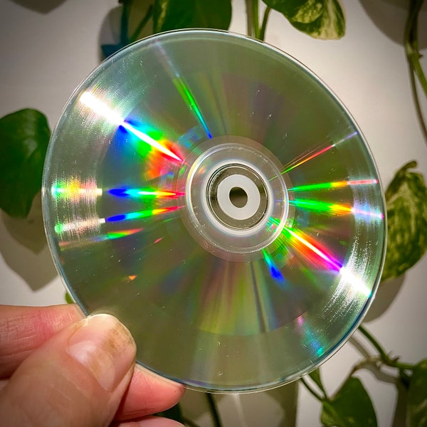 Custom “CD Vinyl” - Plays as a record and as a cd!