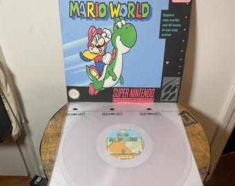 Super Mario World Nintendo Soundtrack Schallplatte