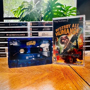 Destroy All Humans! PS2 Soundtrack Cassette Tape