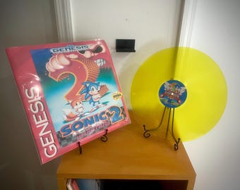 Sonic The Hedgehog 2 Sega Genesis Soundtrack “Tails Yellow Variant” Vinyl Record