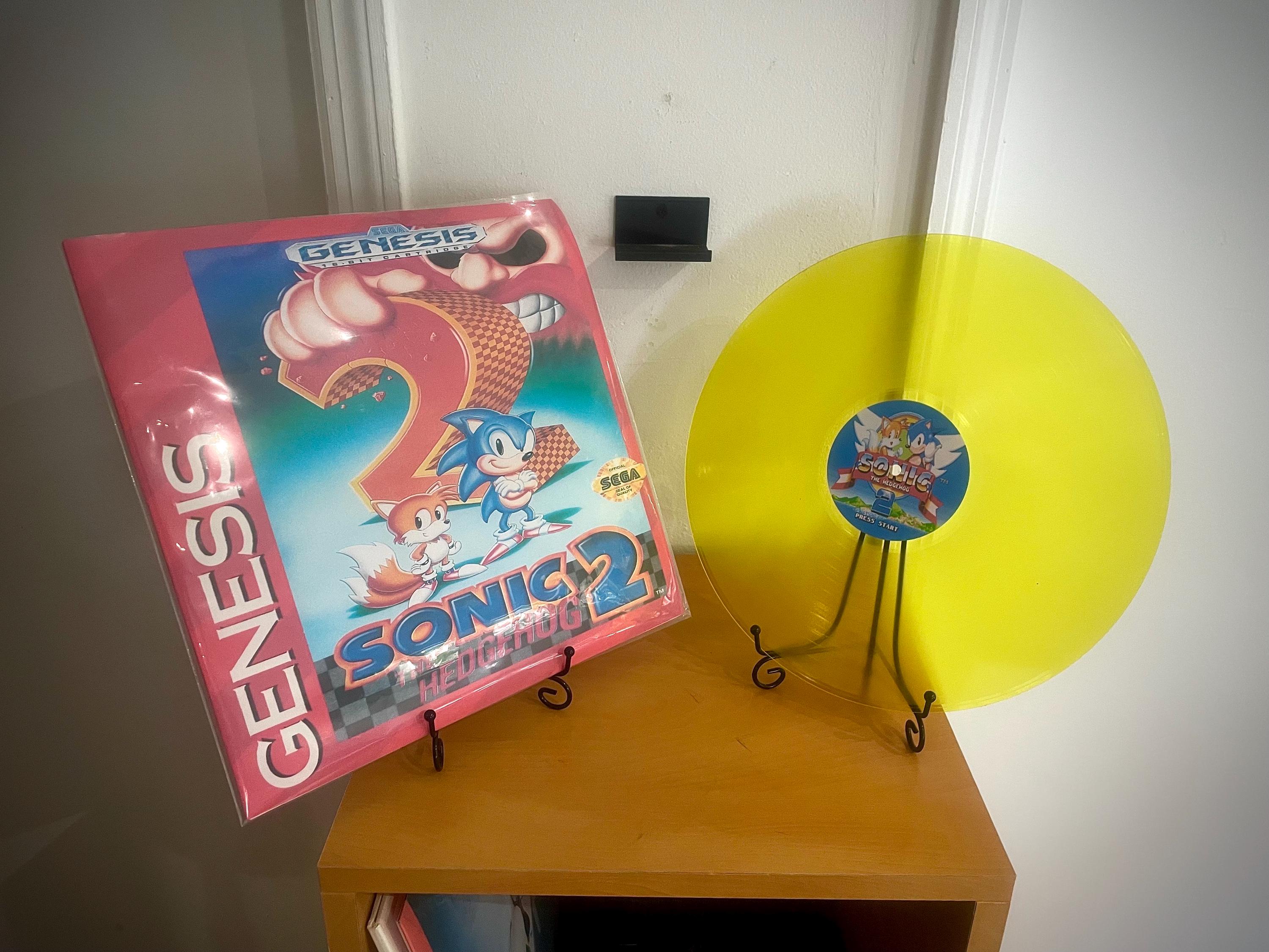 Sonic the Hedgehog 2 Sega Genesis Soundtrack “tails Yellow Variant