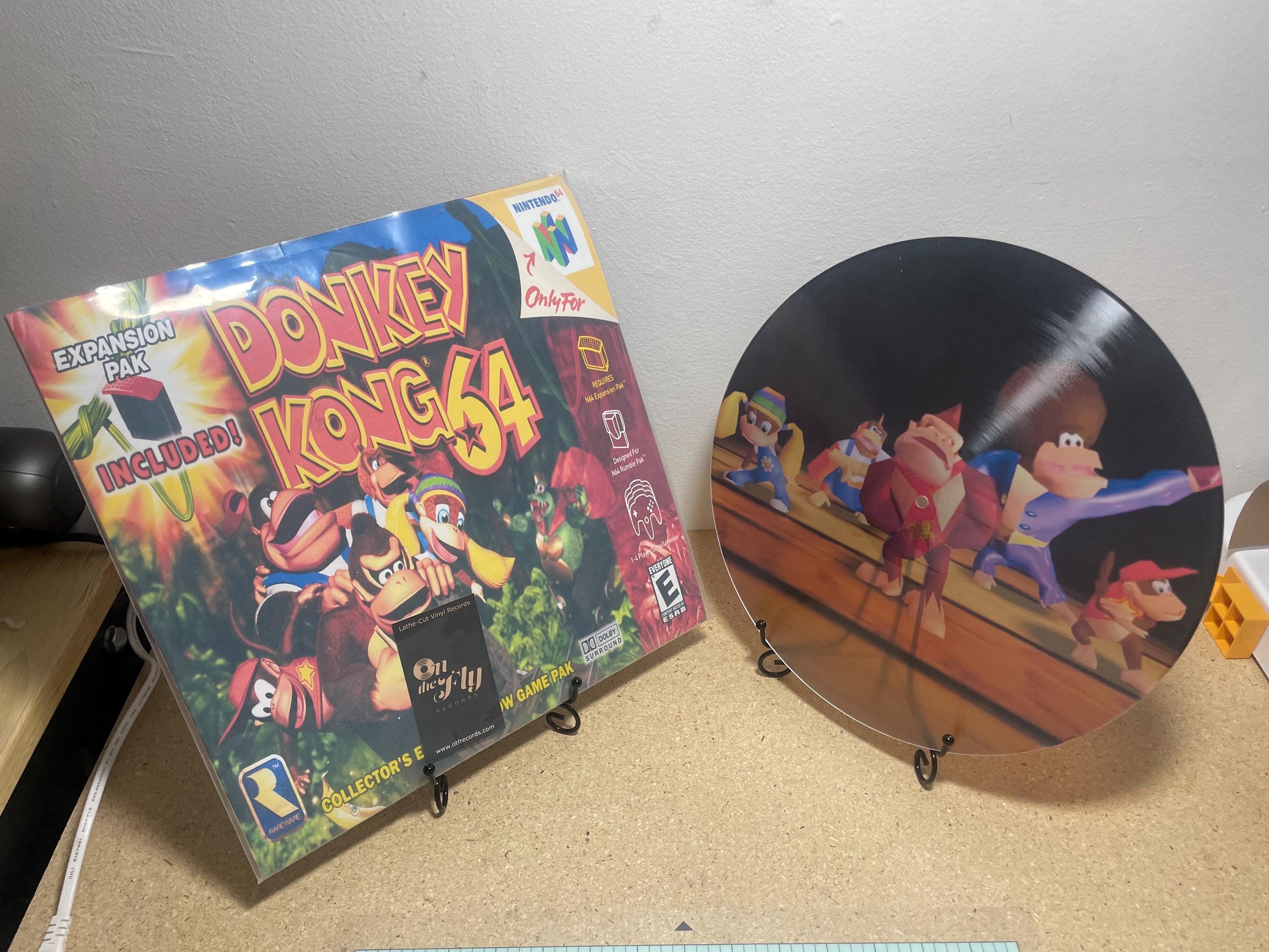 ドンキーコング64 ピクチャーディスク 任天堂 N64 サウンドトラック 