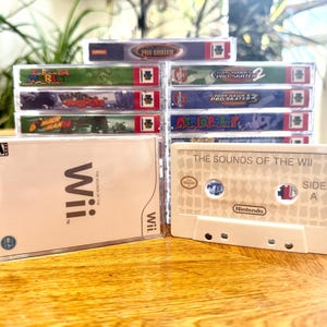 The Sounds of the Wii Nintendo Soundtrack Cassette Tape