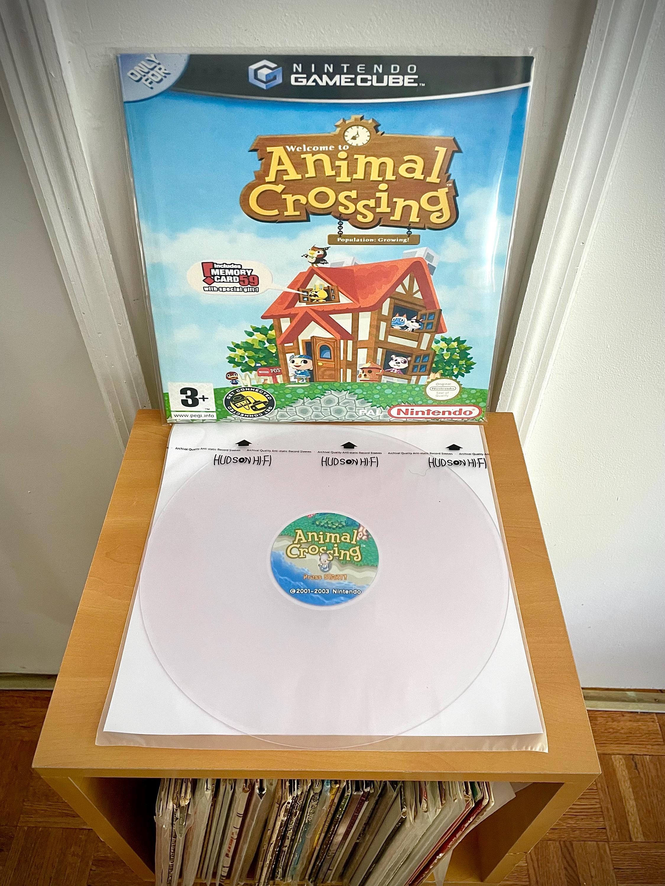 Animal Crossing Split Gamecube/ds Nintendo Soundtrack Vinyl Record