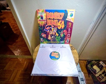 Donkey Kong 64 Nintendo N64 Soundtrack Vinyl Schallplatte