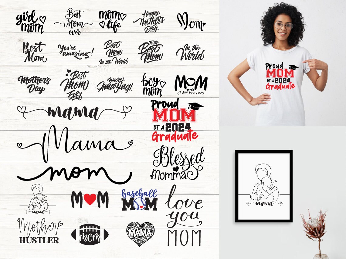 Mom Love Svg Png Bundle Love Mom Svg Mom Png Love Mom Shirt Heart
