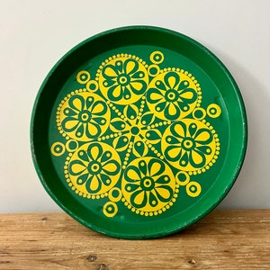 Vintage metal tray