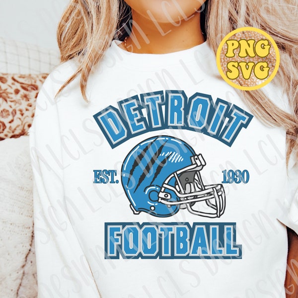 Detroit svg, detroit png, detroit decal, football helmet png, football clipart, girly football png, Detroit football svg, football decal