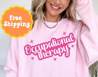 Ergotherapie shirt, toekomstige ergotherapeut shirt, OT shirt, therapeut cadeau, therapie tshirt, OT cadeau, OT assistent shirt roze