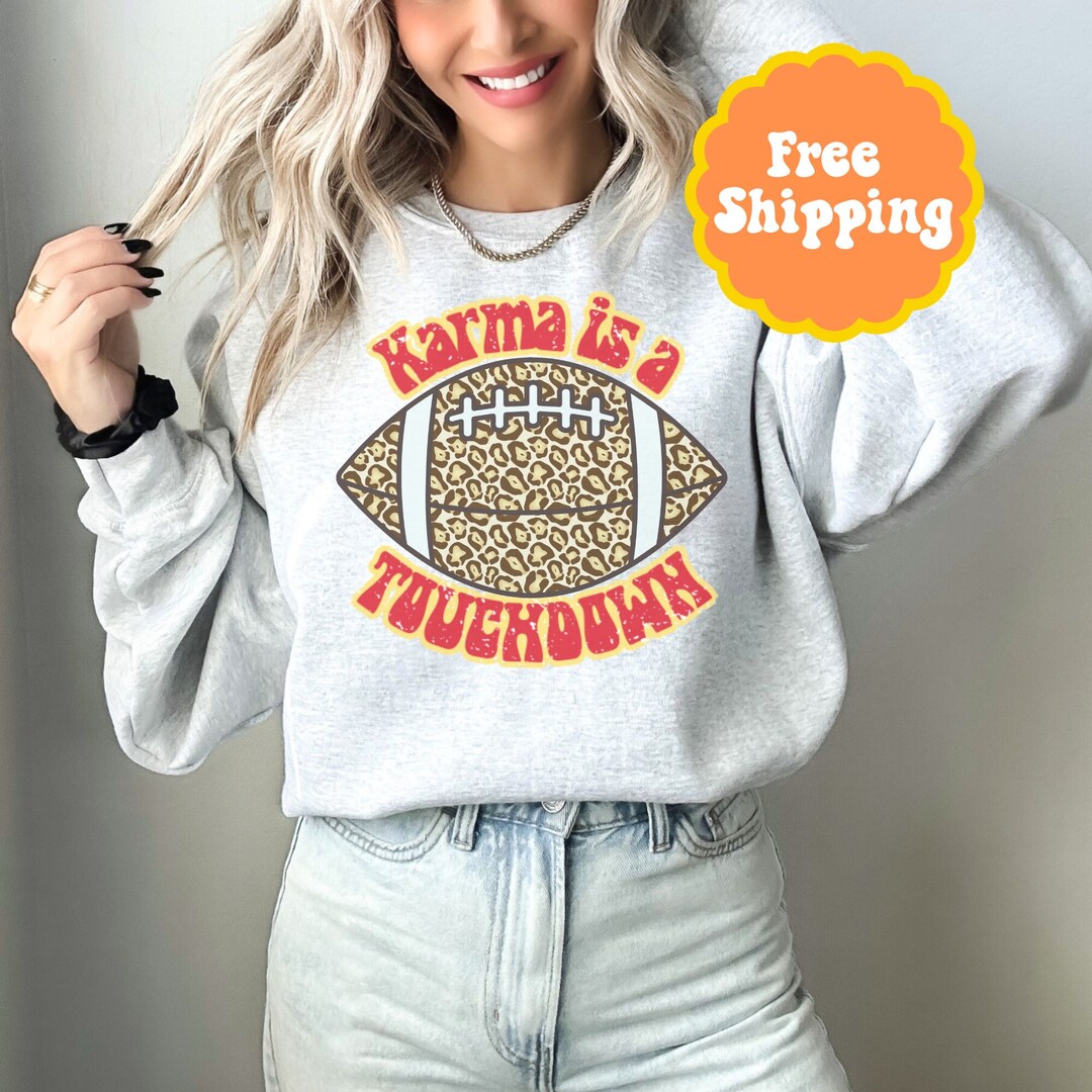 Retro Football Sweatshirt Retro Football Shirt Touchdown Etsy