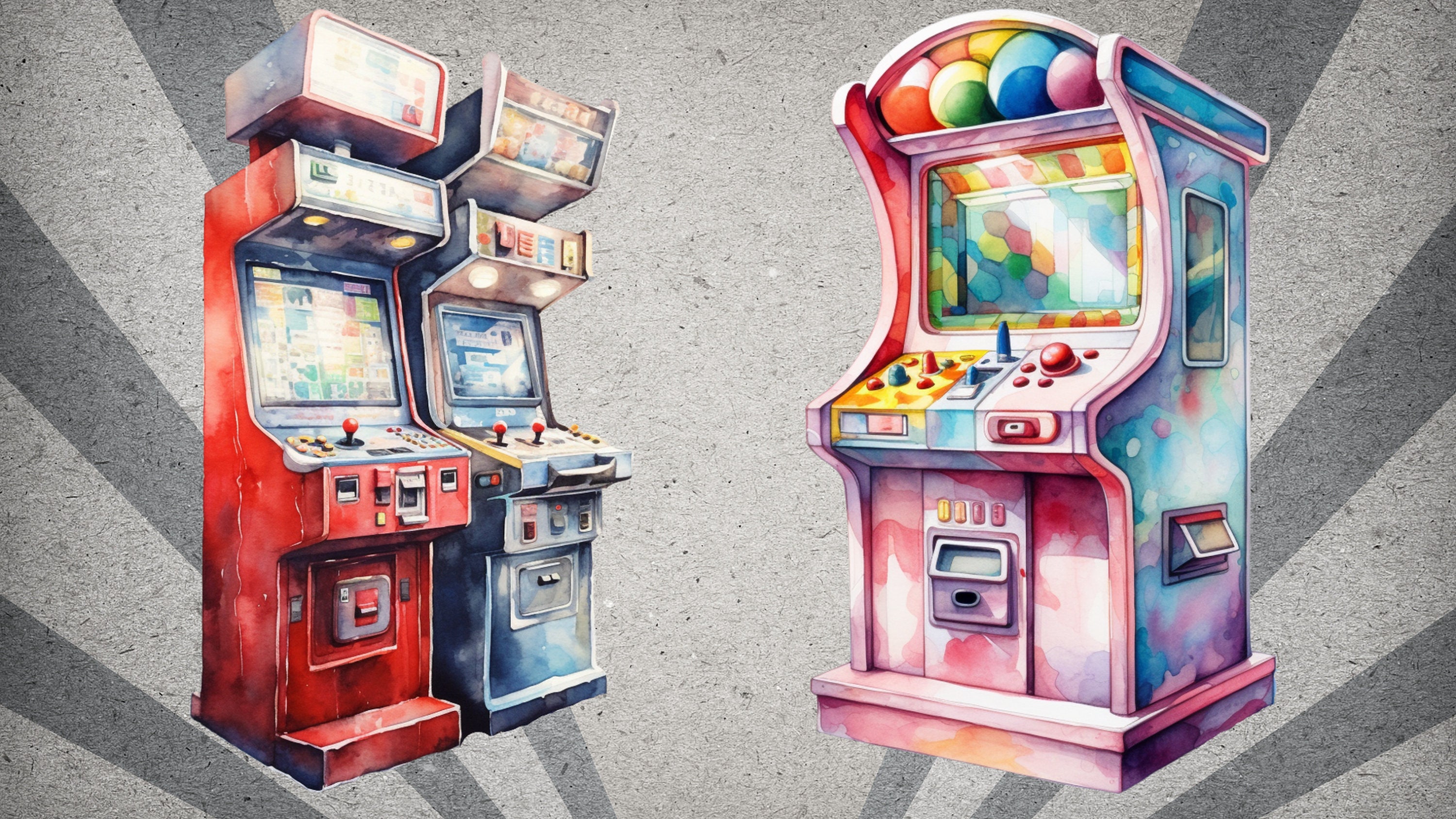 Arcade Cliparts | Arcade Retro Cliparts, Retro Futuristic Cliparts ...