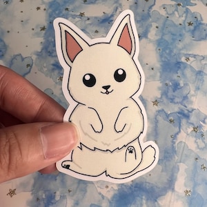 Cute Kawaii Peppy Playful Dog Honkai Star Rail Sticker | Matte Vinyl