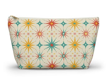 Mid Century Starburst Accessory Pouch