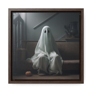 Gruseliger Anhänger: Entzückende Geister-Party-Wandkunst für Vintage-Halloween-Dekor
