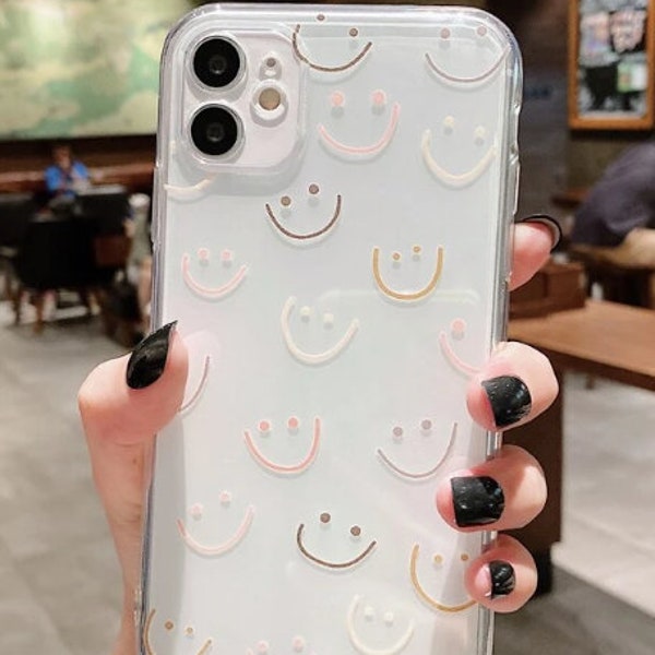 Smileys Pattern case IPhone 14 Pro Max IPhone 13 case IPhone 12 Pro IPhone 12 Mini IPhone 11 IPhone XS Max IPhone 7 8 Plus IPhone 6