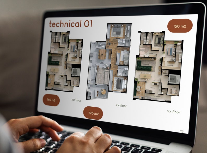 Interior Design Portfolio Brochure Template - Minimalist Adobe Indesign ...