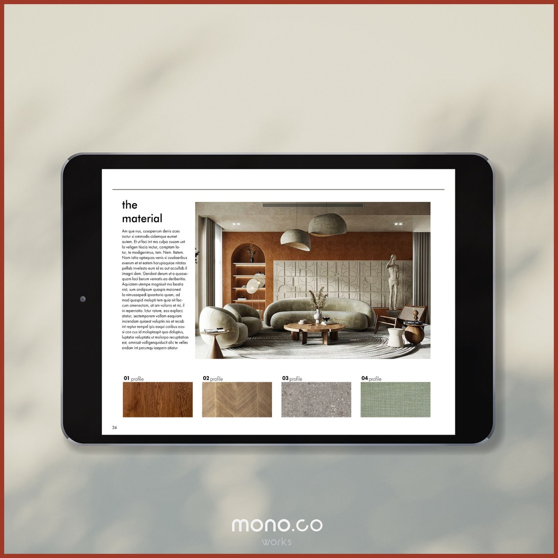 Interior Designer Digital Ugc Portfolio Template - Architectural ...