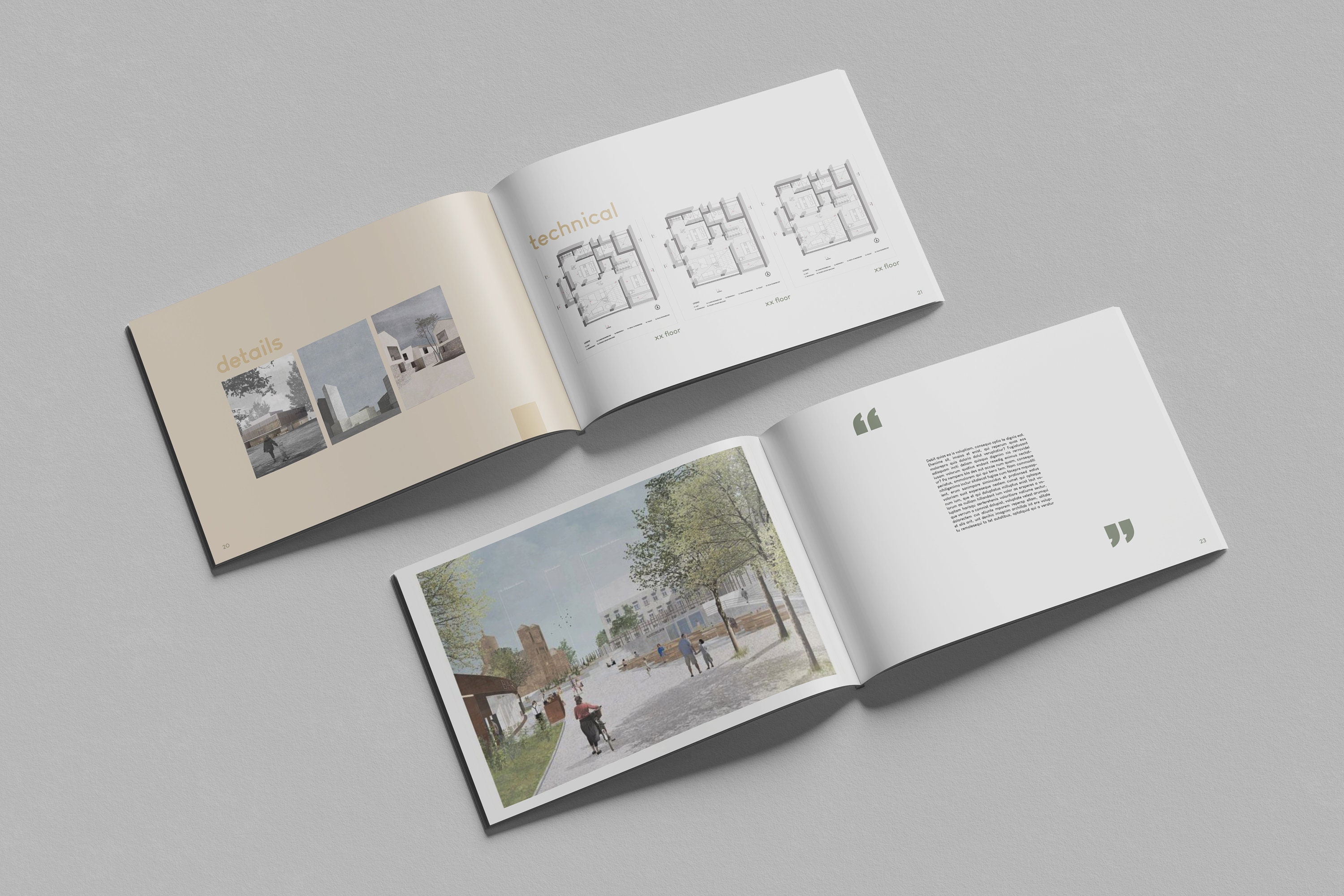Temp Late Indesign Portfolio Brochure - Architecture Interior Design ...