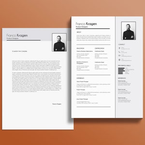 Resume Template Word, Powerpoint Google Docs Pages Resume, Professional Resume, CV Template, Modern Resume, Minimalist Resume, CV Resume