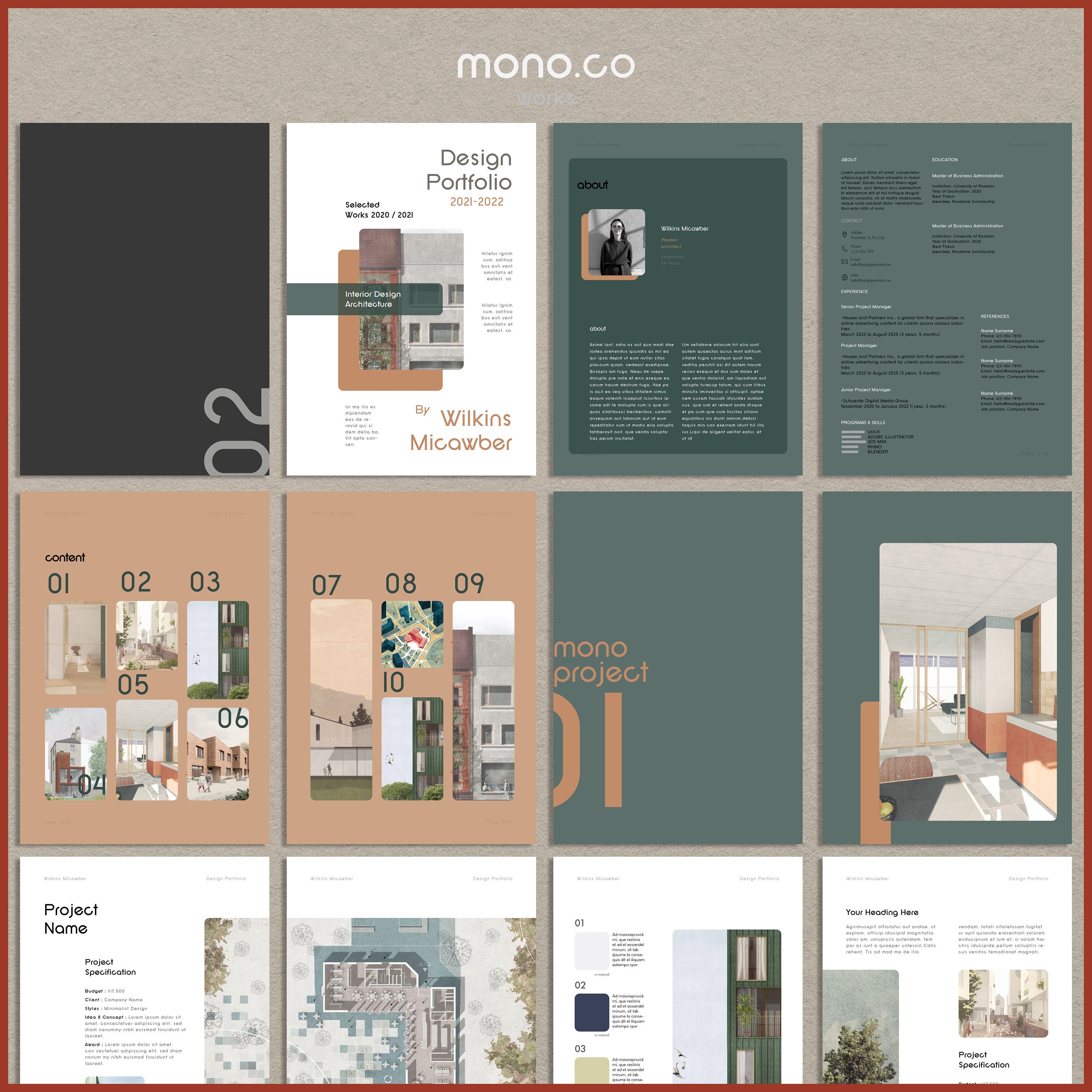 Portfolio Template - Etsy