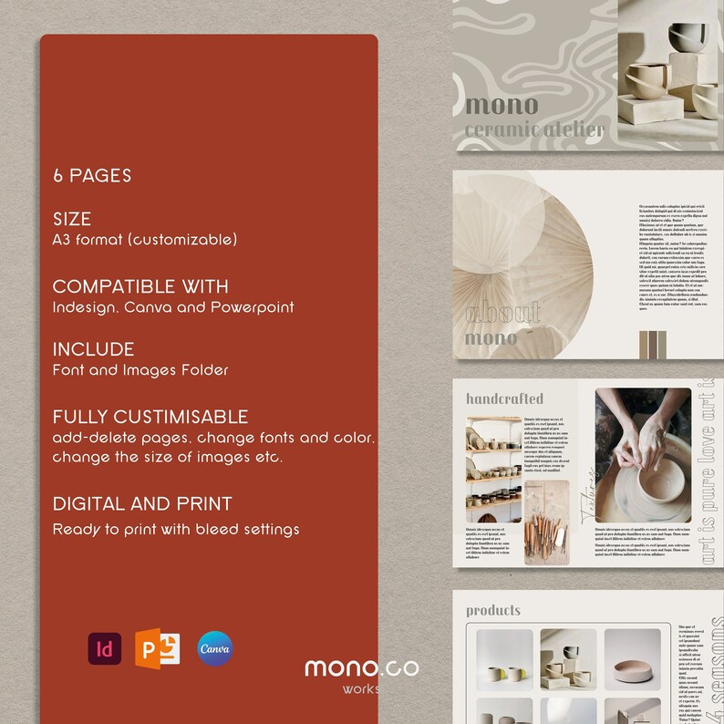 Interior Design Template for Interior Designers, Interior Design Mood ...