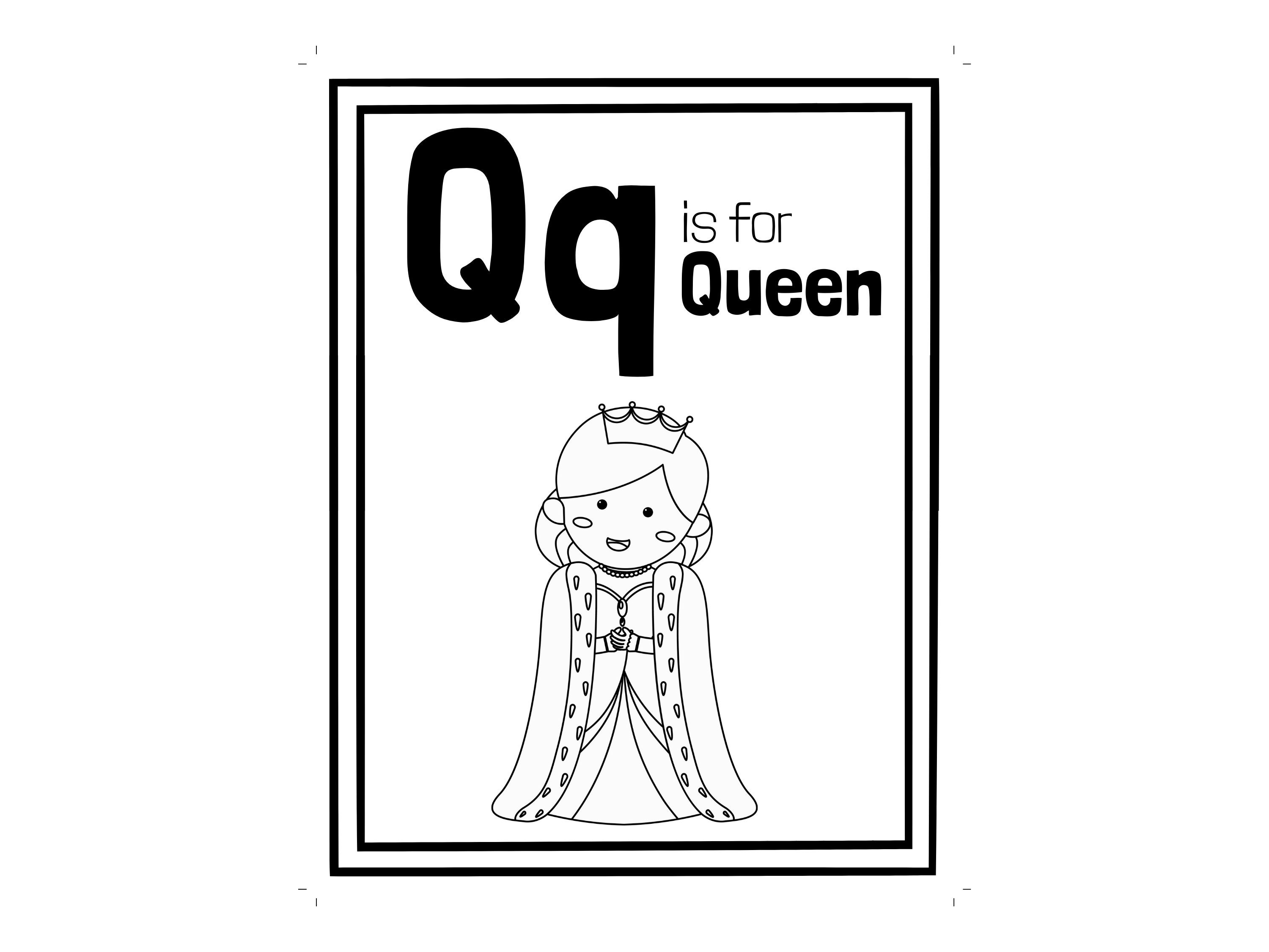 Educational Alphabet Cards Printable and Colorable Perfect Etsy