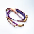 Phone Crossbody Strap Set Purple Lilac -Macrame Custom Lanyard for Bags Purses & Cameras product logo