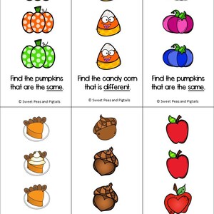 Basic Concepts Flashcards and Worksheets | Fall Themed | Printable ...