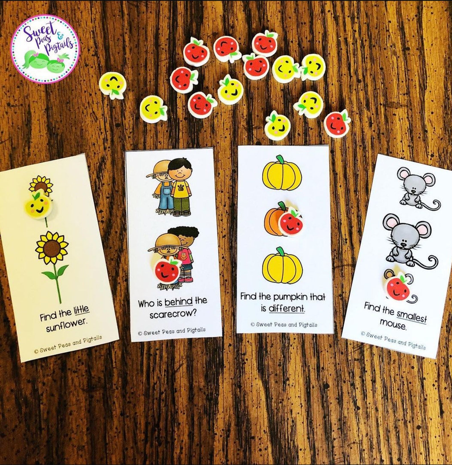 Basic Concepts Flashcards and Worksheets | Fall Themed | Printable ...
