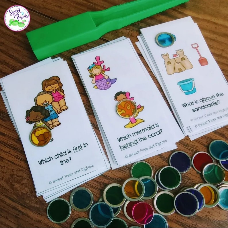 Basic Concepts Flashcards and Worksheets | Summer Themed | Printable ...