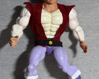 1980’s Vintage MOTU PRINCE ADAM Figure Masters of the Universe Soft Head with Sword